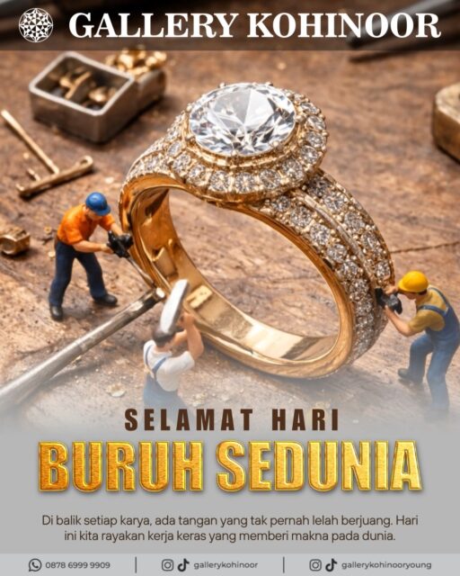 Di balik setiap kemajuan, ada tangan-tangan pekerja yang tak pernah lelah berjuang. Untuk semua yang terus berkontribusi dengan sepenuh hati. Semoga kesejahteraan, keadilan, dan kesempatan yang setara selalu menyertai setiap langkahmu.

Selamat Hari Buruh ✨
Bukan sekadar perayaan, tapi pengingat bahwa setiap pekerja berhak atas rasa aman, penghargaan, dan kehidupan yang layak. Teruslah berjuang, karena setiap usaha memiliki arti besar bagi dunia.