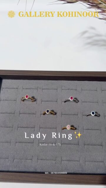 Lady Ring😍✨
📍Gallery Kohinoor Online
ORDER DM/WA 087804599909
#gallerykohinoor #tokoemasbali #perhiasanemas #bestseller #goldshop