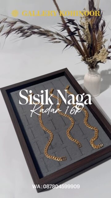 Edisi Sisik Naga❤️‍🔥✨

📍Gallery Kohinoor Online
ORDER DM/WA 087804599909

#gallerykohinoor #tokoemasbali #perhiasanemas #bestseller #goldshop