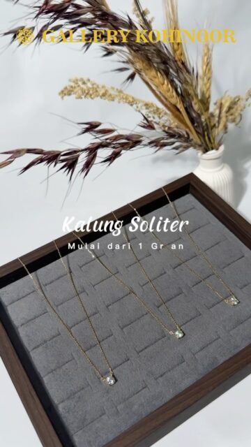 Kalung Soliter😍

📍Gallery Kohinoor Online
ORDER DM/WA 087804599909

#gallerykohinoor #tokoemasbali #perhiasanemas #bestseller goldshop