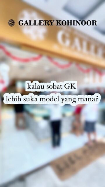 Sobat GK sama juga engga nih favorite nya? ✨

#gallerykohinoor #tokoemas #perhiasanemas #goldshop #tokoemasbali